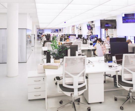 Office Area with Furniture